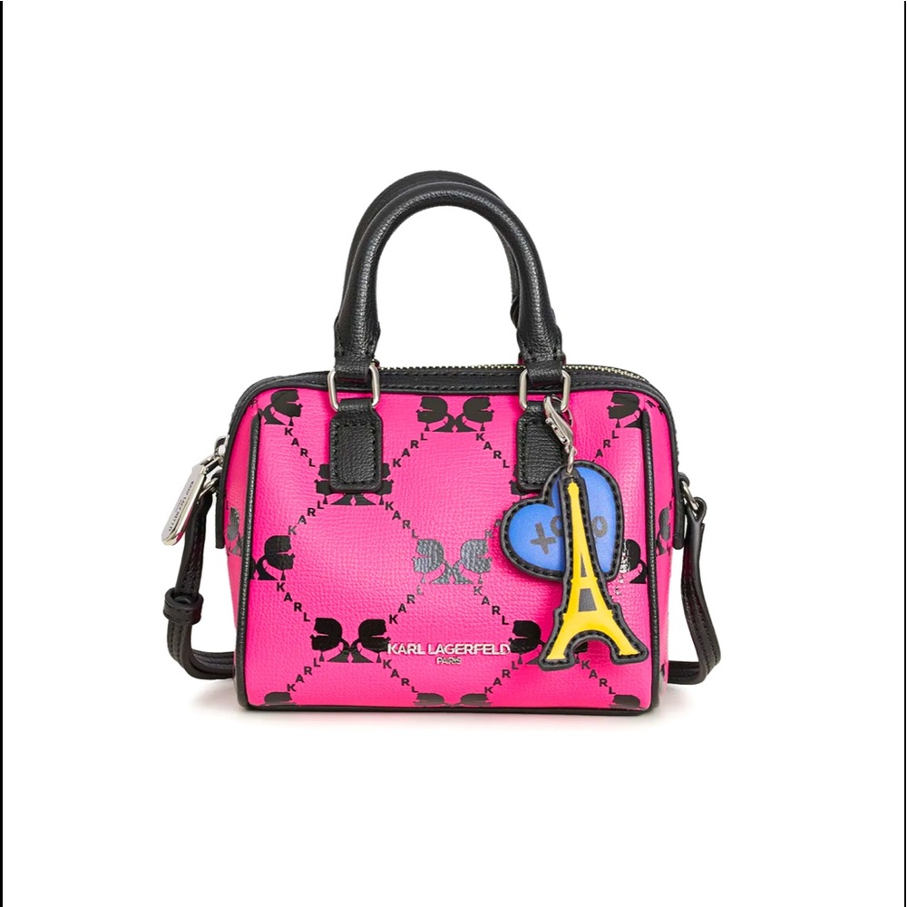 Karl Lagerfeld Adele Mini Satchel Crossbody Bag - Like New